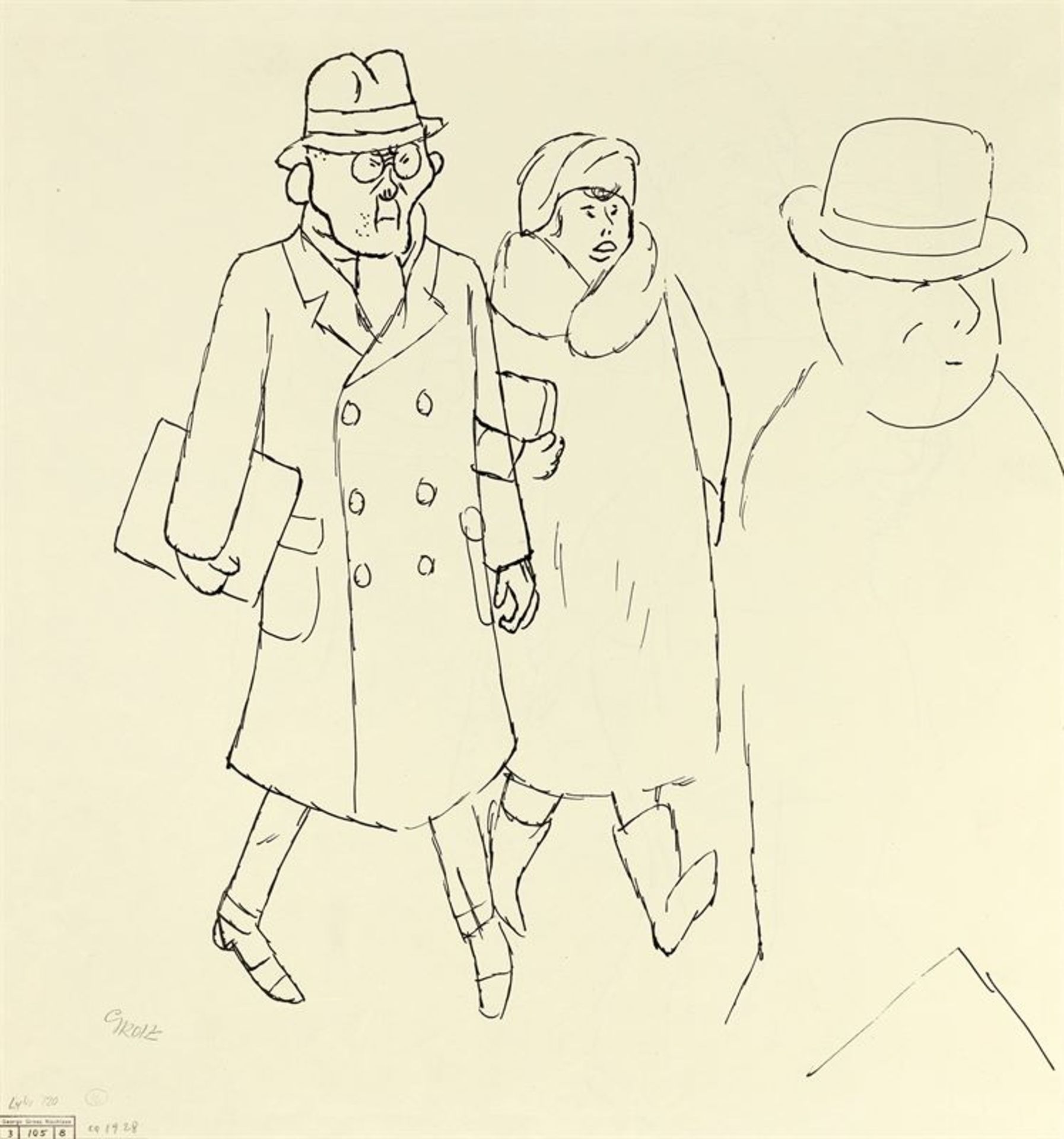 George Grosz (1893 – Berlin – 1959) - Bild 2 aus 2