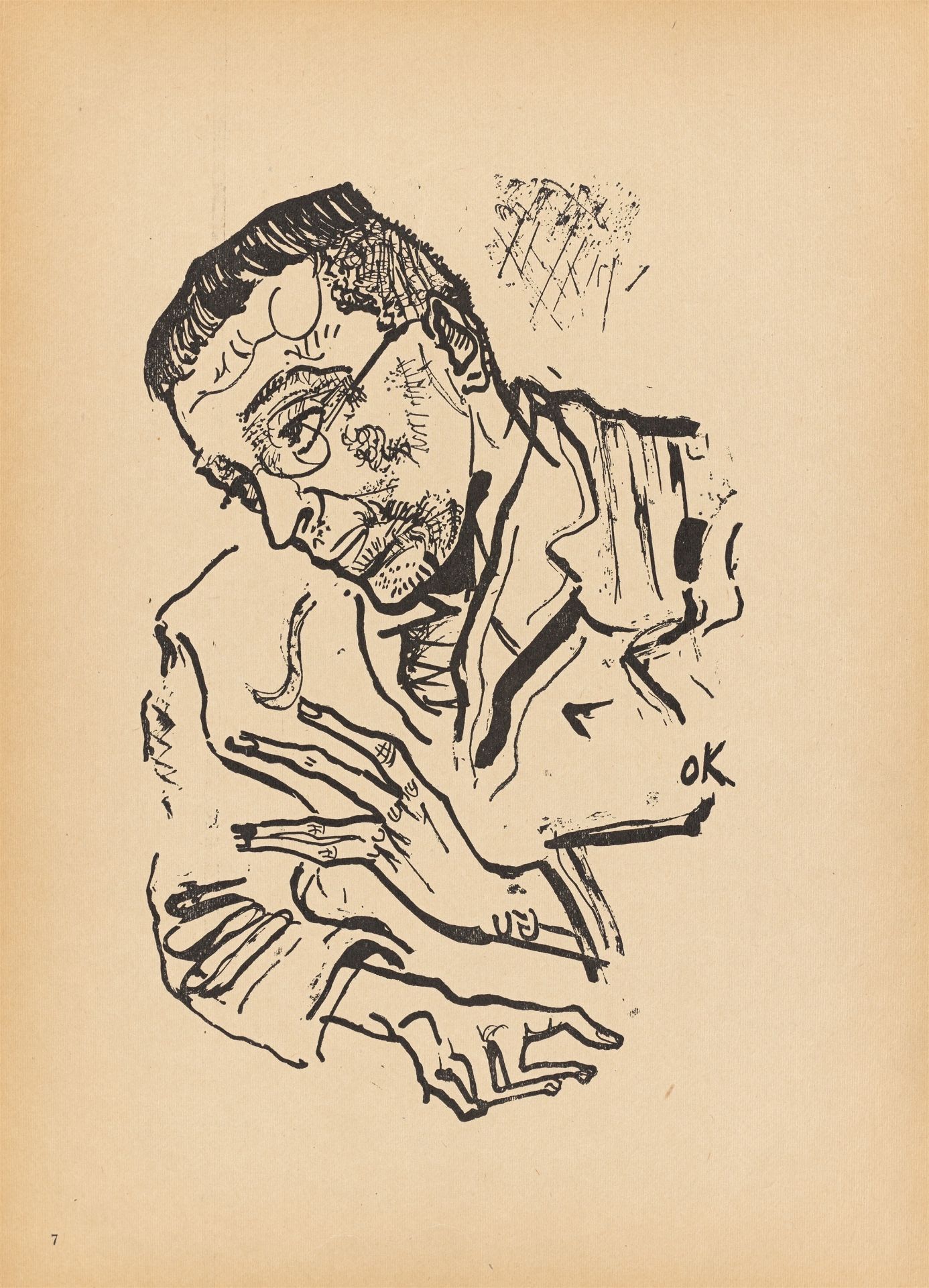 Oskar Kokoschka (Pöchlarn 1886 – 1980 Montreux) - Bild 3 aus 8