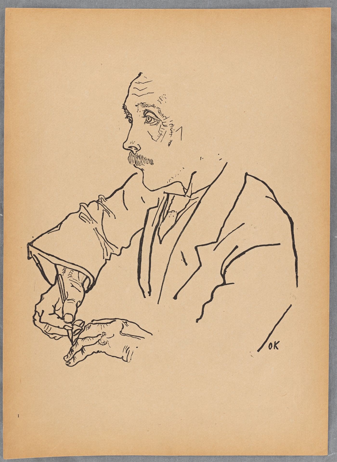 Oskar Kokoschka (Pöchlarn 1886 – 1980 Montreux) - Bild 6 aus 8