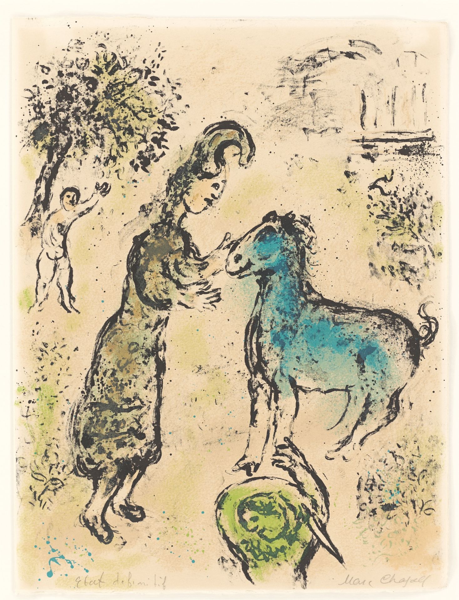 Marc Chagall (Witebsk 1887 – 1985 Saint-Paul-de-Vence) - Bild 2 aus 3