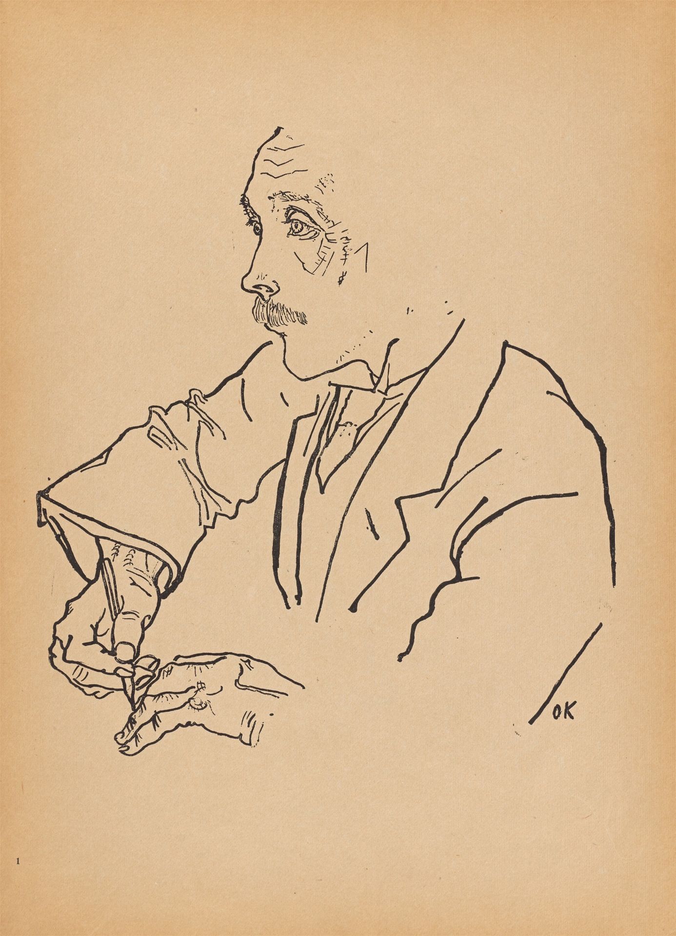 Oskar Kokoschka (Pöchlarn 1886 – 1980 Montreux) - Bild 5 aus 8