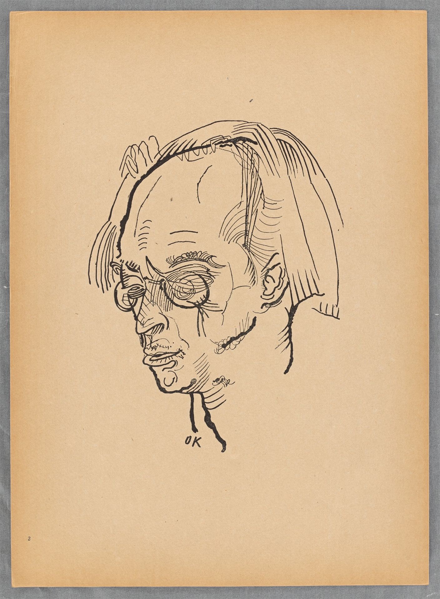 Oskar Kokoschka (Pöchlarn 1886 – 1980 Montreux) - Bild 8 aus 8