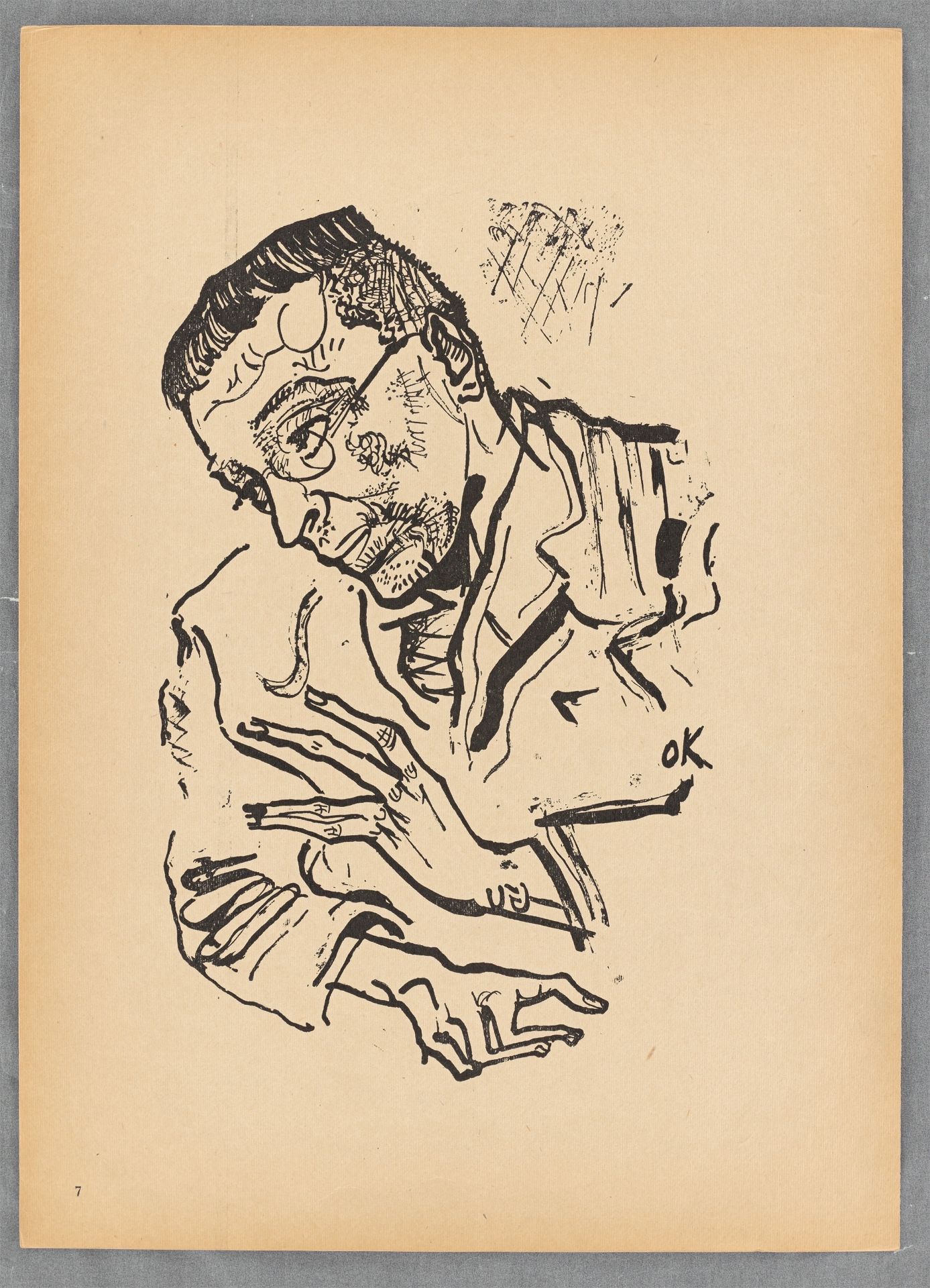 Oskar Kokoschka (Pöchlarn 1886 – 1980 Montreux) - Bild 4 aus 8