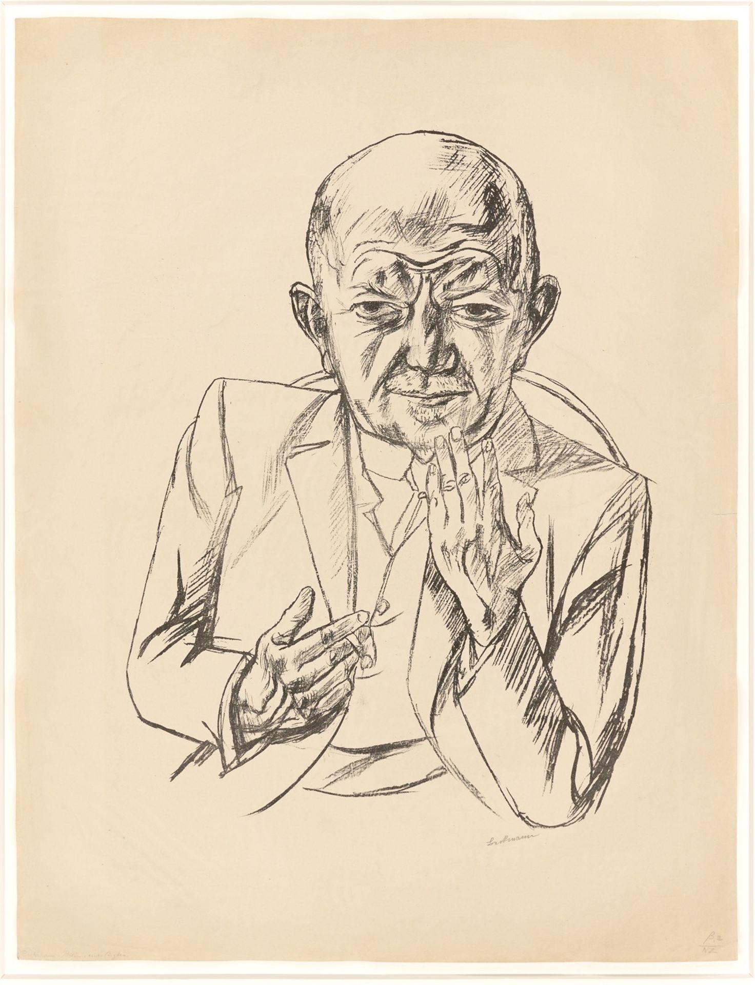 Max Beckmann (Leipzig 1884 – 1950 New York) - Bild 2 aus 3