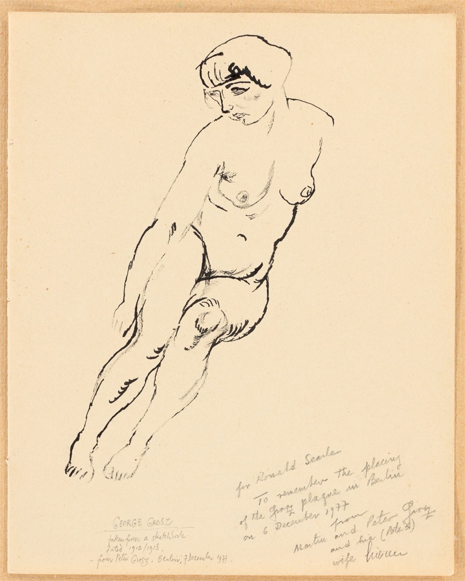 George Grosz (1893 – Berlin – 1959) - Bild 2 aus 3
