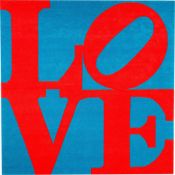 Robert Indiana. „Chosen Love“ (Red on Blue Love). 1995