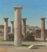 Carl Georg Enslen. Die Ruinen von Pompeji. 1845