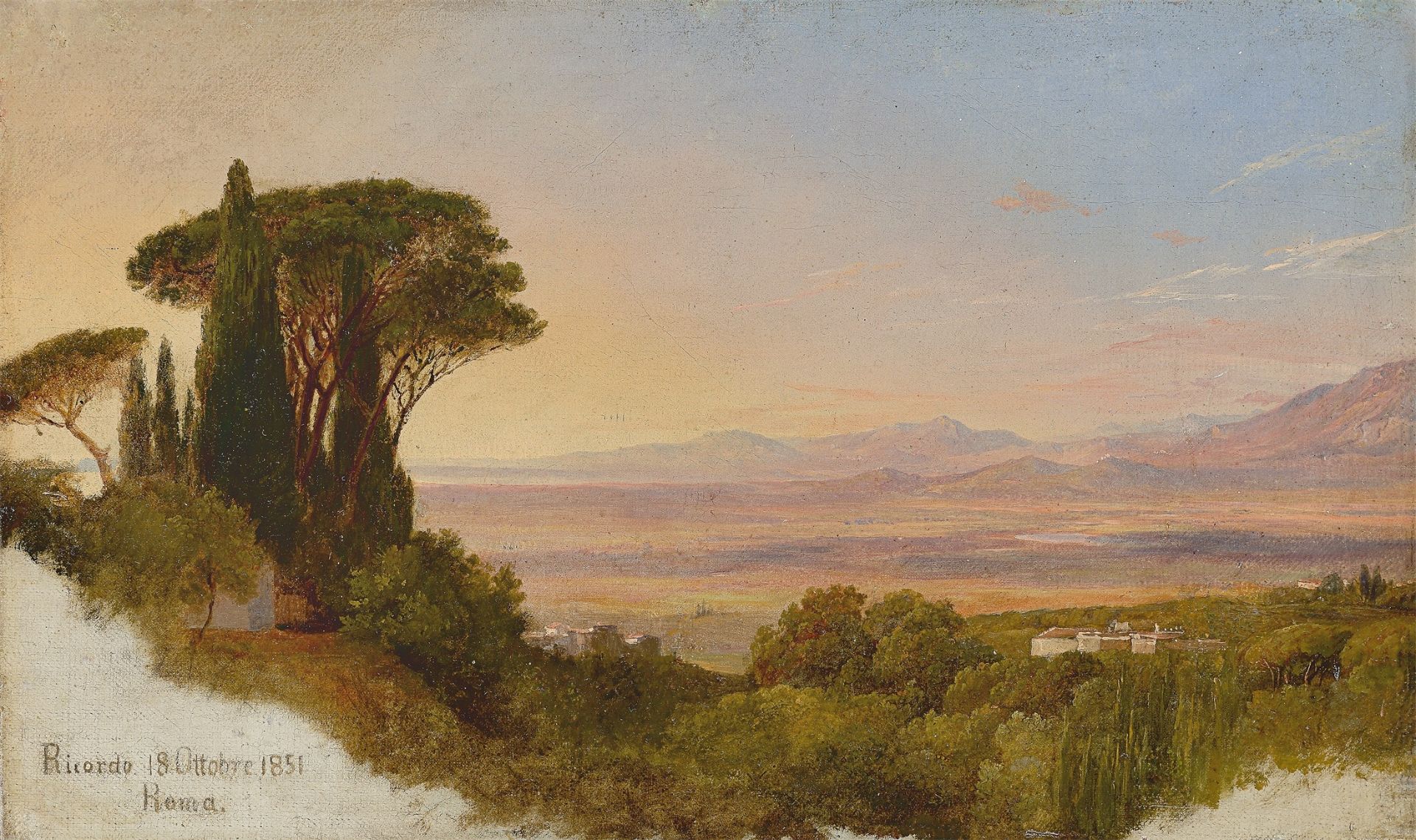 Louis Gurlitt. Albaner Berge. Um 1845