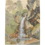 Ernst Fries. Wasserfall.