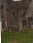 Johann Sperl. „Bauernhaus in Kraiburg“. 1883