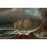 Peder Balke. Cliffs by the Coast of Northern Norway. Mitte der 1840er-Jahre