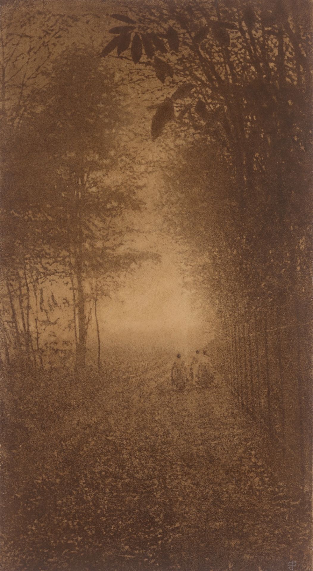 Unbekannter Photograph. Herbststimmung. Um 1900/1910