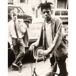 Andy Warhol. Jean-Michel Basquiat und Mike Walsh. 1985