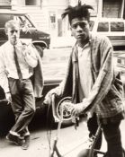 Andy Warhol. Jean-Michel Basquiat und Mike Walsh. 1985