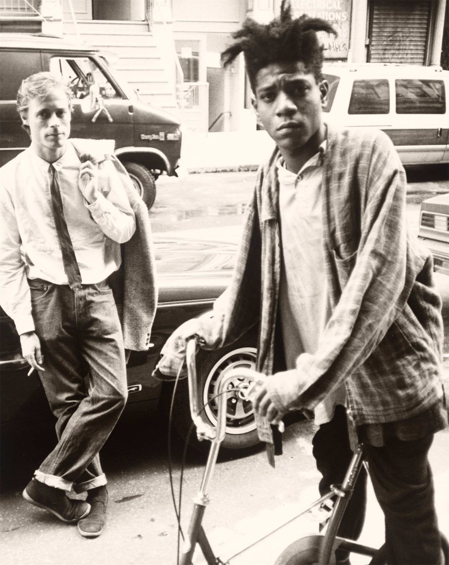 Andy Warhol. Jean-Michel Basquiat und Mike Walsh. 1985