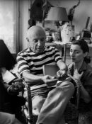 André Villers. „Picasso et Jaqueline, Cannes“. 1959