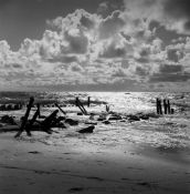 Bleicke Bleicken. Abendlicht I, Kampen/Sylt. 1950