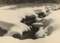 Albert Renger-Patzsch. Moorbach im Winter. Vor 1928
