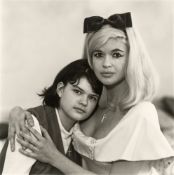 Diane Arbus. Jayne Mansfield Climber-Ottaviano, actress, with her daughter Jayne Marie, L.A. Cal.….