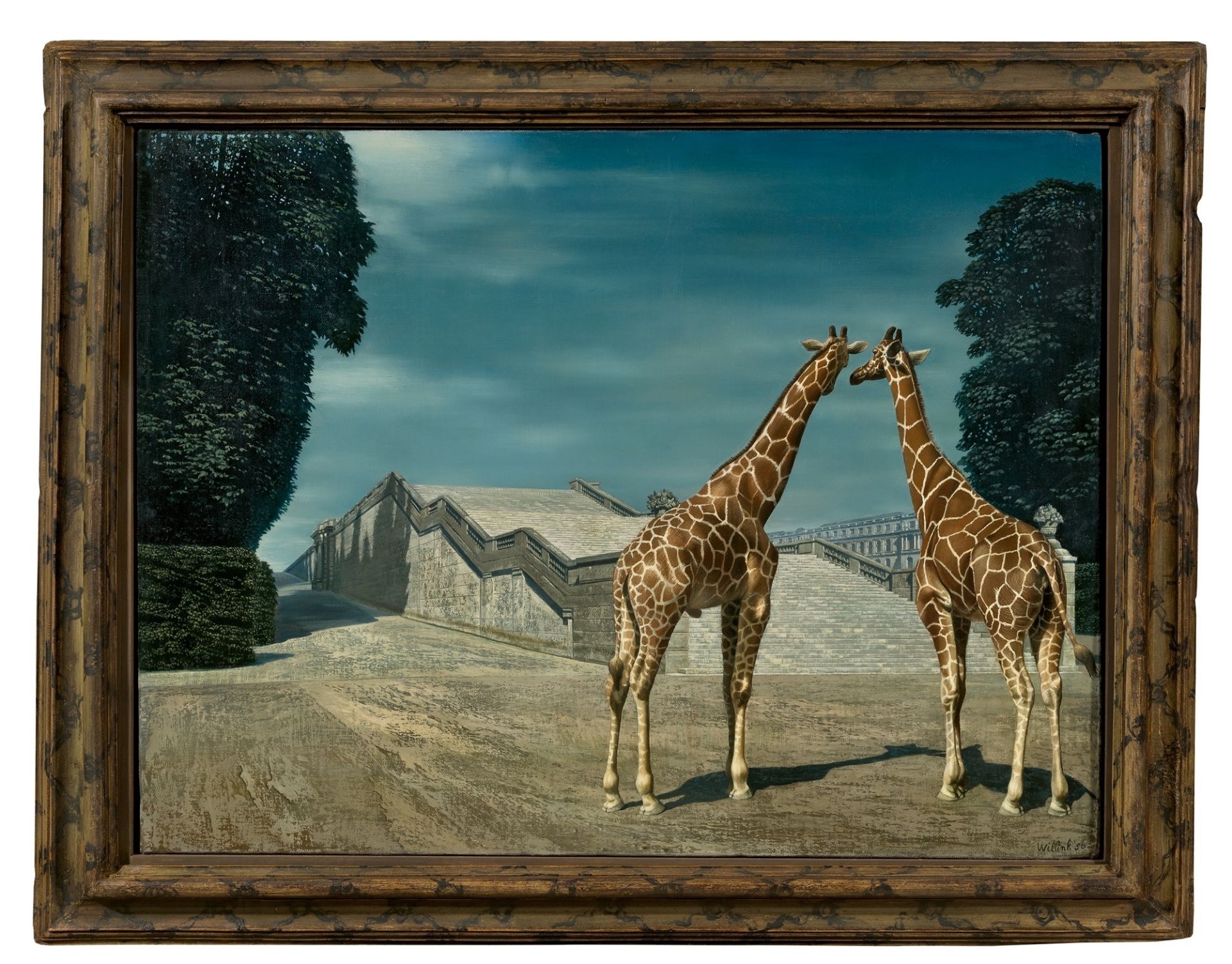 Albert Carel Willink. „Twee Giraffen“. 1956