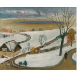 Gabriele Münter. Winterlandschaft. 1939