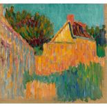 Alexej von Jawlensky. „Kleines Haus vor Buschwerk“. Um 1907