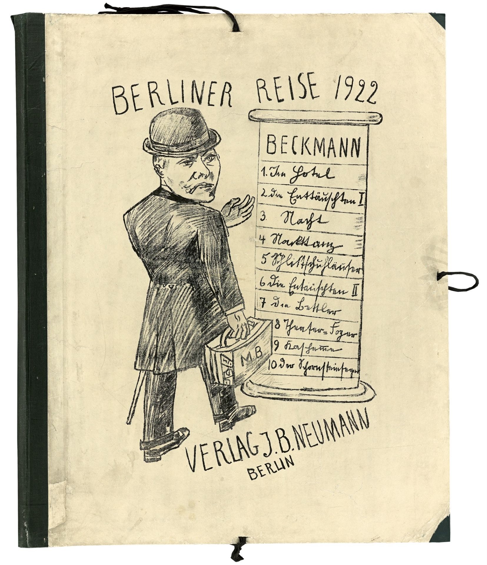 Max Beckmann. „Berliner Reise“. 1922 - Bild 2 aus 3