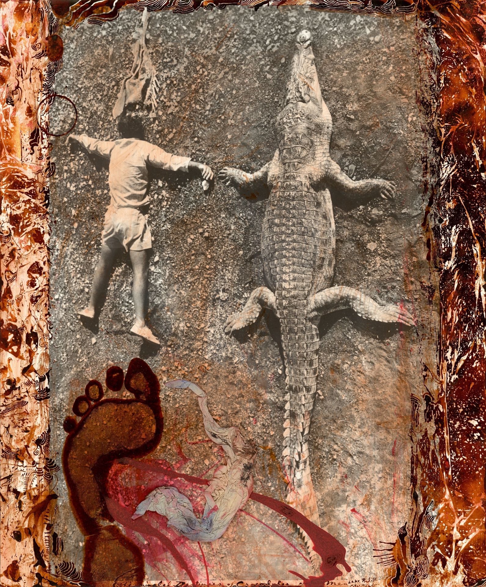 Peter Beard. „The Mingled Destinies of Crocodiles and Men“. 1966