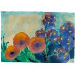 Emil Nolde. „Mohn und Rittersporn“. Um 1951/55