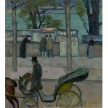 Emil Orlik. An der Seine, Paris. 1910