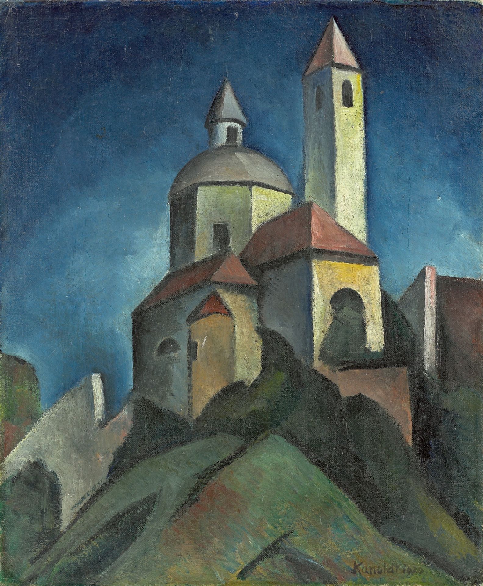 Alexander Kanoldt. „Kapelle“. 1920