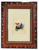 Max Ernst. „Kutsche“. Um 1913