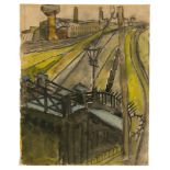 Gerta Overbeck. Industrielandschaft. 1925