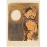 Marc Chagall. „Couple en ocre“. 1952