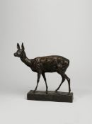 August Gaul. „Sicherndes Reh“. 1913