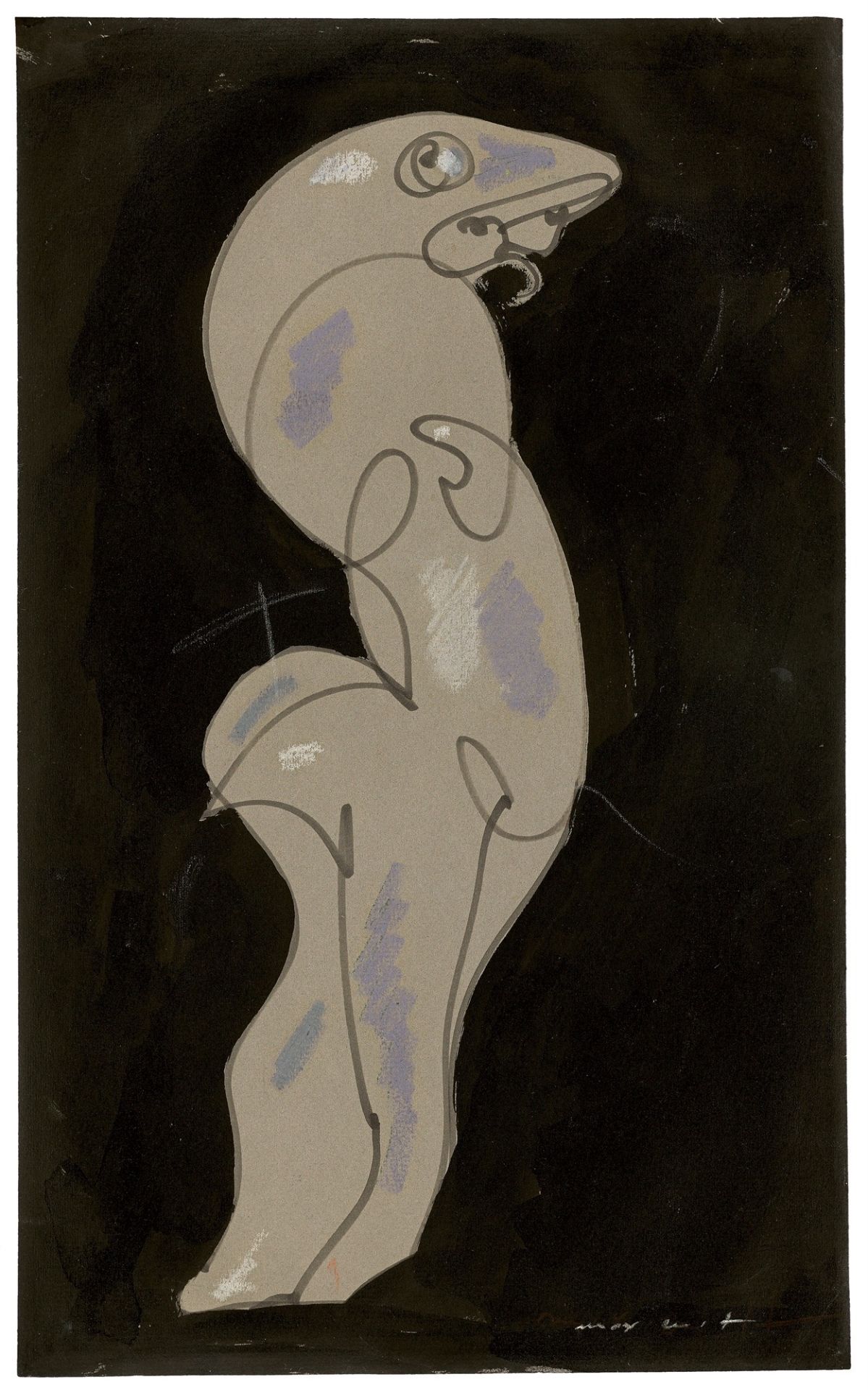 Max Ernst. „Ohne Titel“. 1963