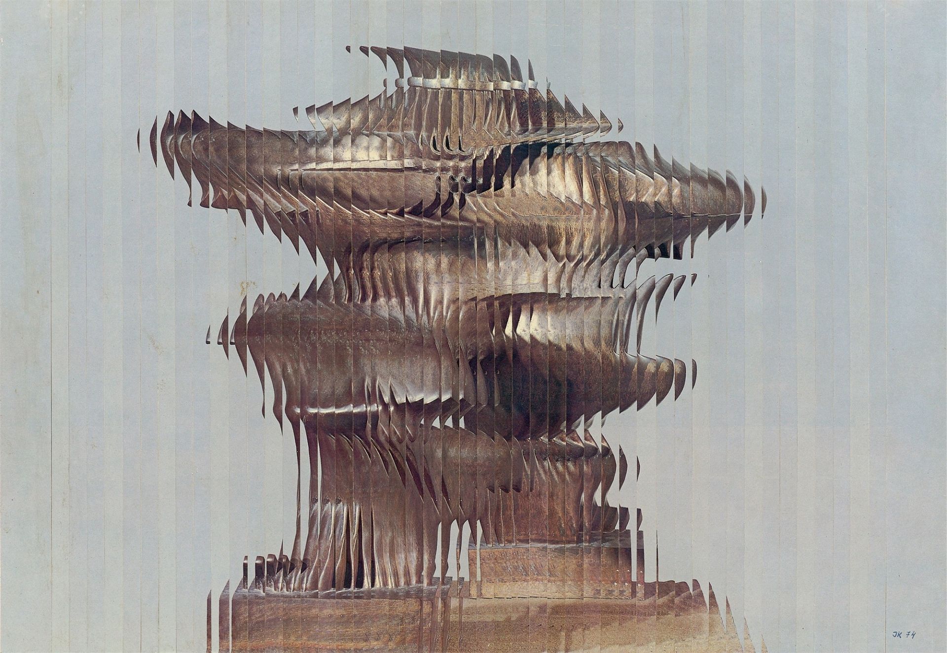 Jiří Kolář. Ohne Titel. 1974