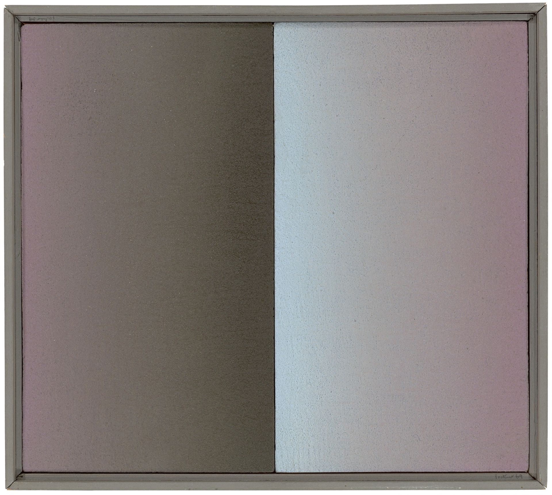 Raimer Jochims. „Je doch“ (chromatische Zweifläche). 1968/69