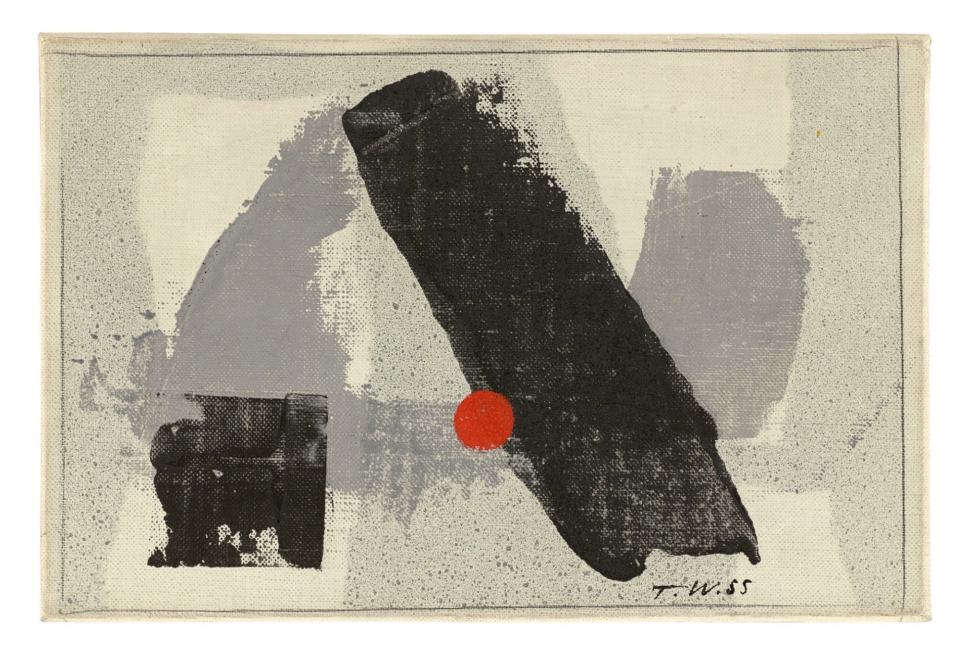 Theodor Werner. Ohne Titel. 1955