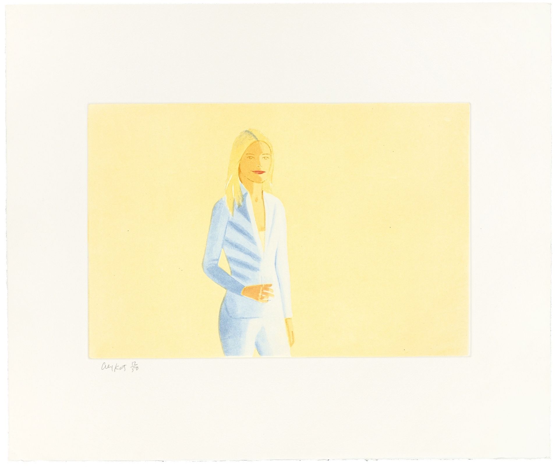 Alex Katz. Al Mare (Sissel, Harbor und Harbor 10). 2006 - Image 3 of 3