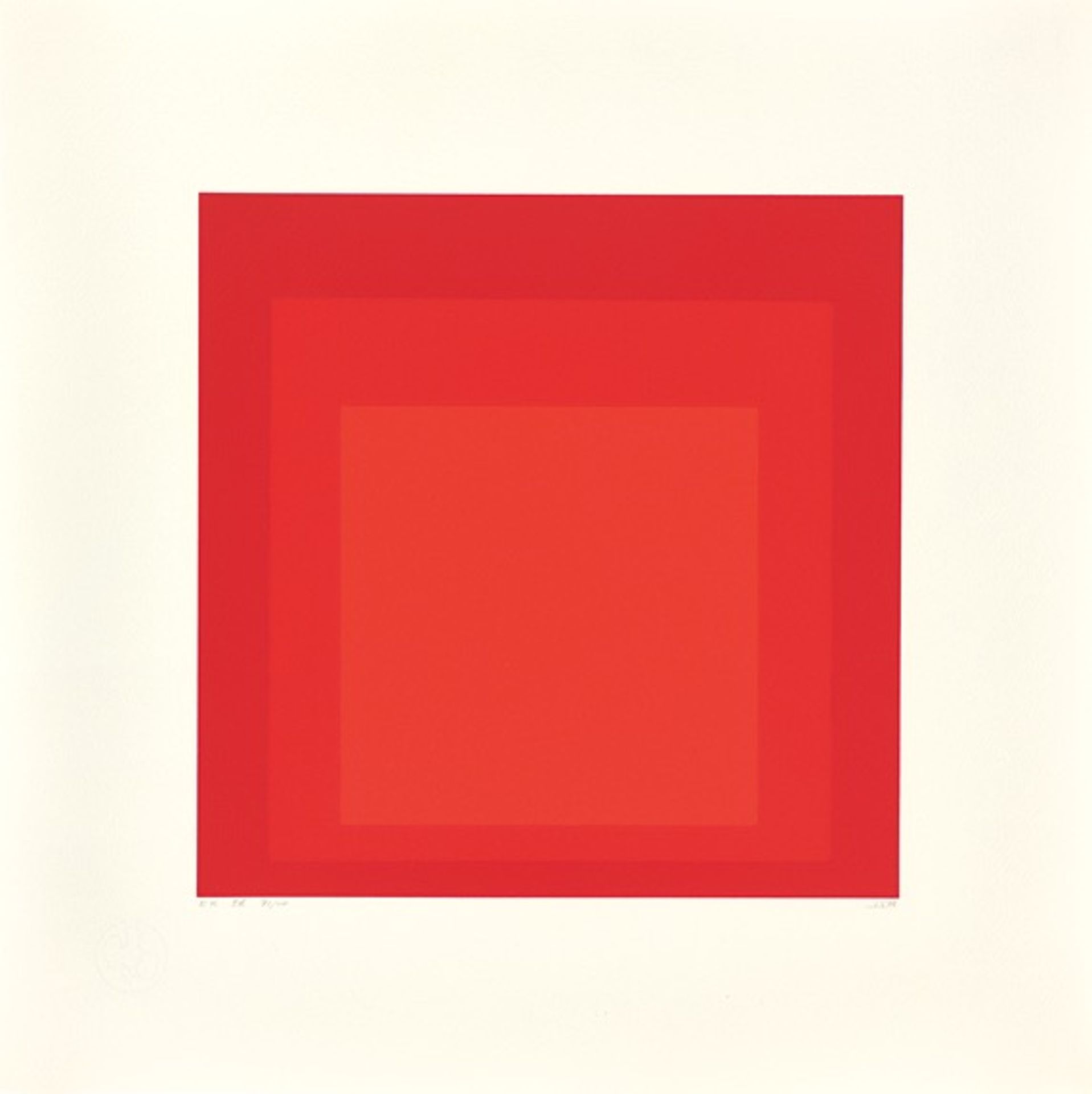 Josef Albers. „Homage to the Square (Edition Keller I)“. 1970 - Bild 5 aus 11