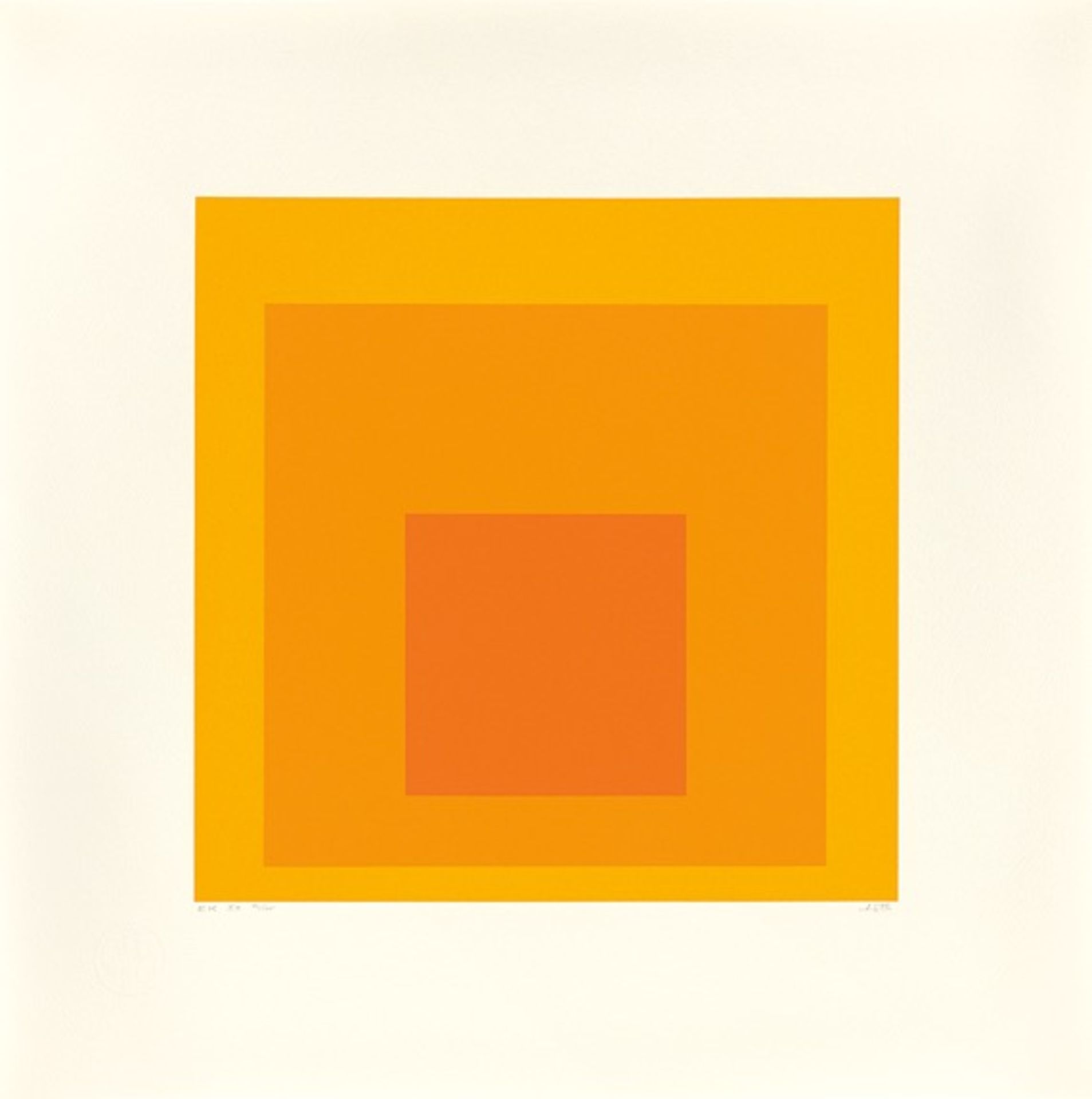 Josef Albers. „Homage to the Square (Edition Keller I)“. 1970 - Bild 6 aus 11