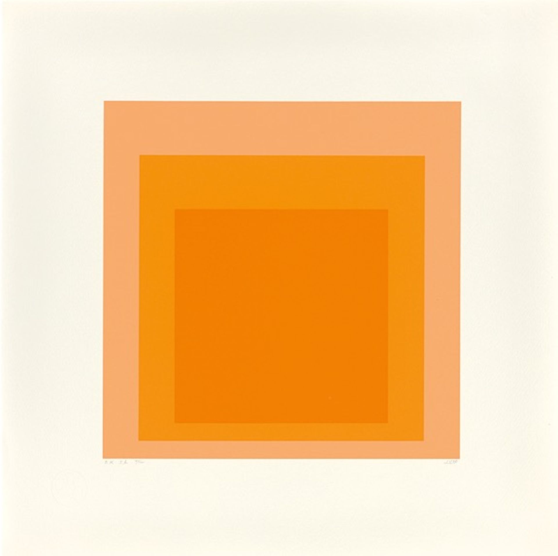 Josef Albers. „Homage to the Square (Edition Keller I)“. 1970 - Bild 3 aus 11