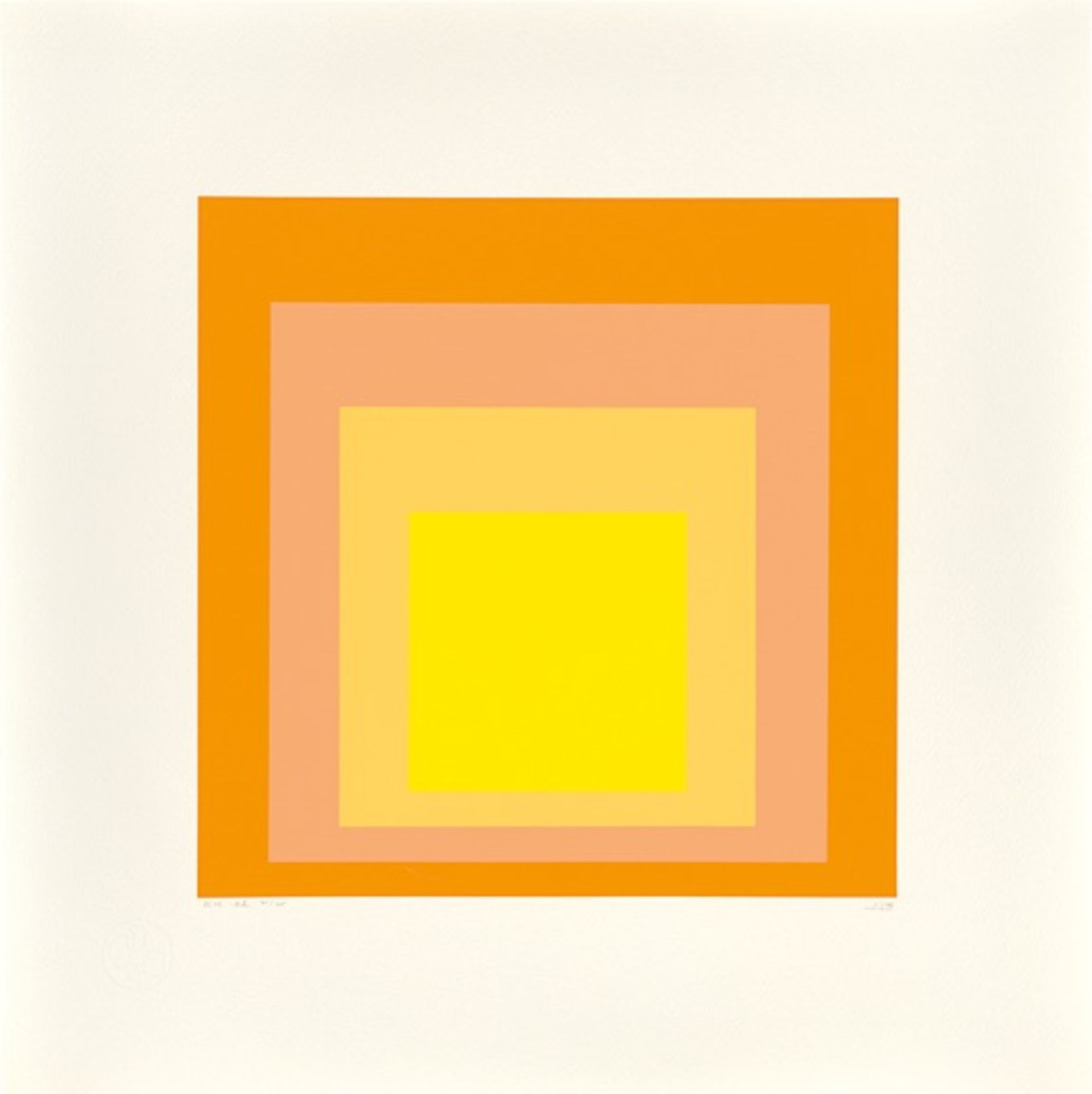 Josef Albers. „Homage to the Square (Edition Keller I)“. 1970 - Bild 9 aus 11