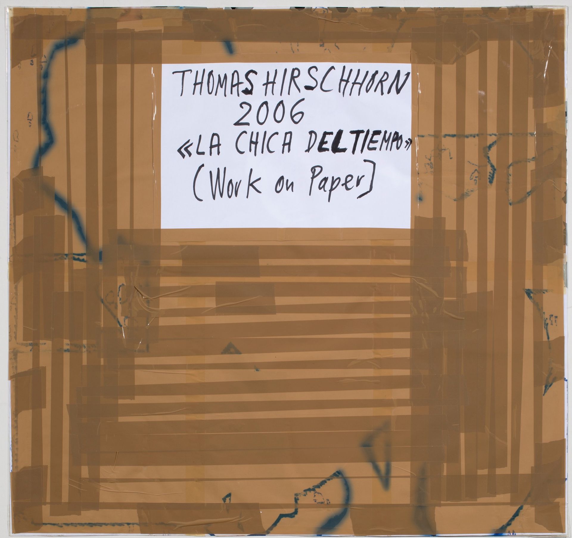 Thomas Hirschhorn. „LA CHICA DEL TIEMPO“. 2006 - Bild 2 aus 2