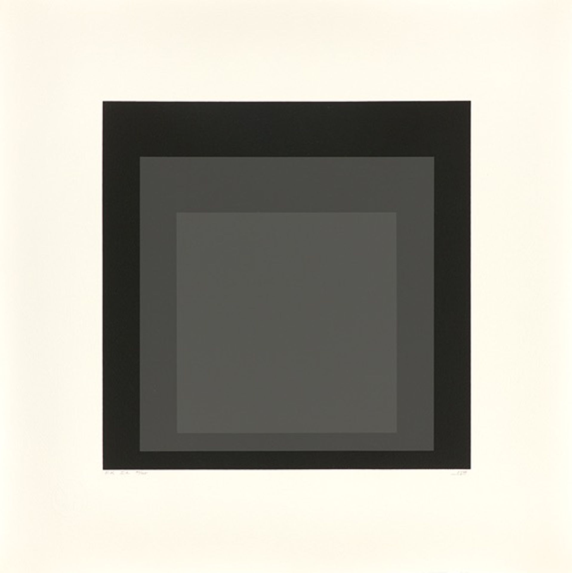 Josef Albers. „Homage to the Square (Edition Keller I)“. 1970 - Bild 10 aus 11