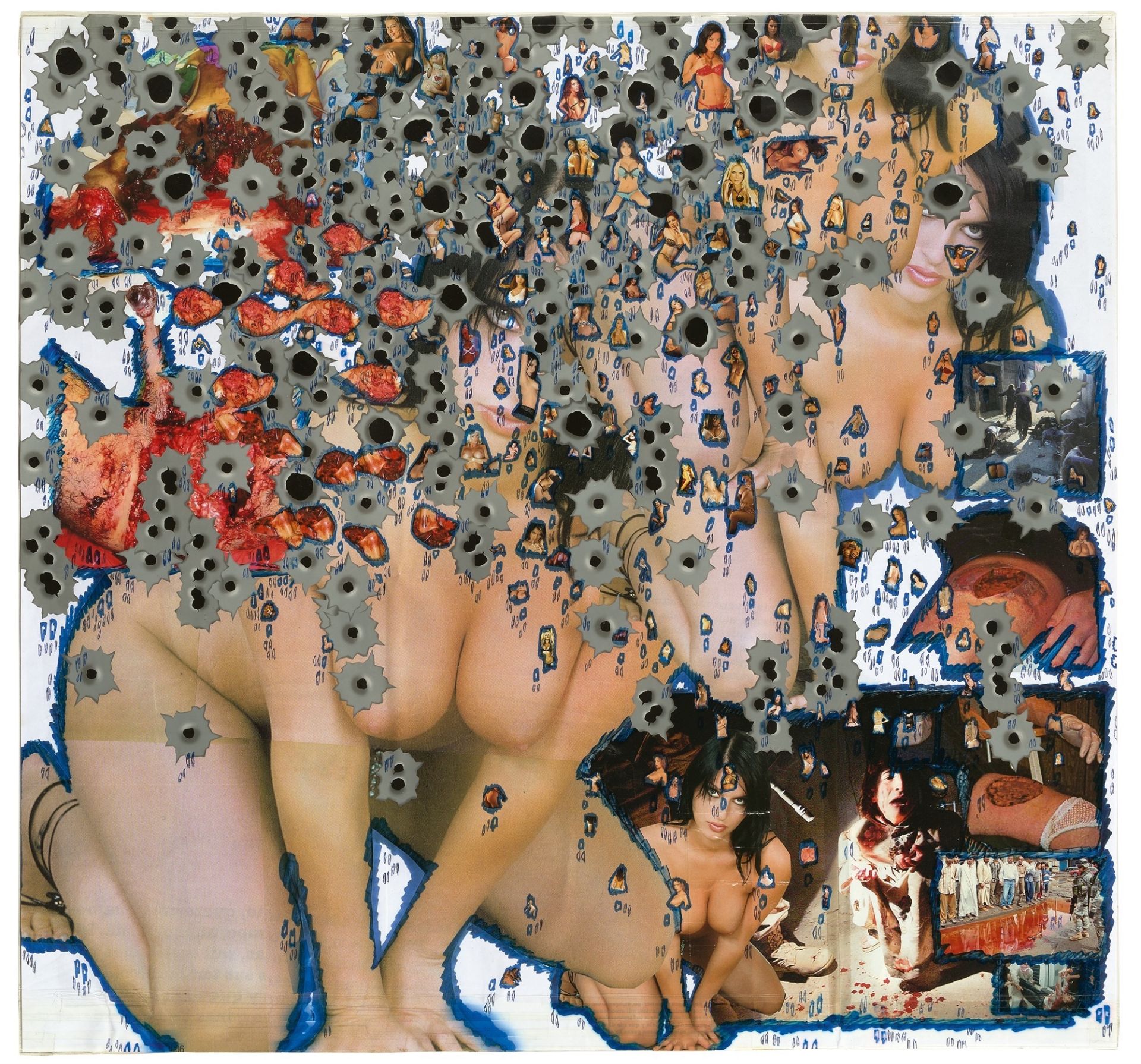 Thomas Hirschhorn. „LA CHICA DEL TIEMPO“. 2006