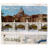 Christo. „Ponte Sant’Angelo, Wrapped (Project for Rome)“. 2011