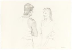 Alex Katz. Beach Encounter. 1983