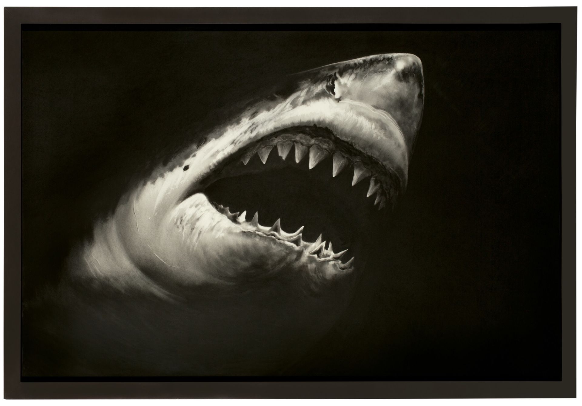 Robert Longo. Ohne Titel (Shark 15). 2008